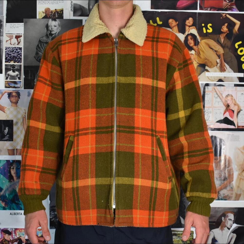 Vintage 1940s/50s Woolrich reversible jacket